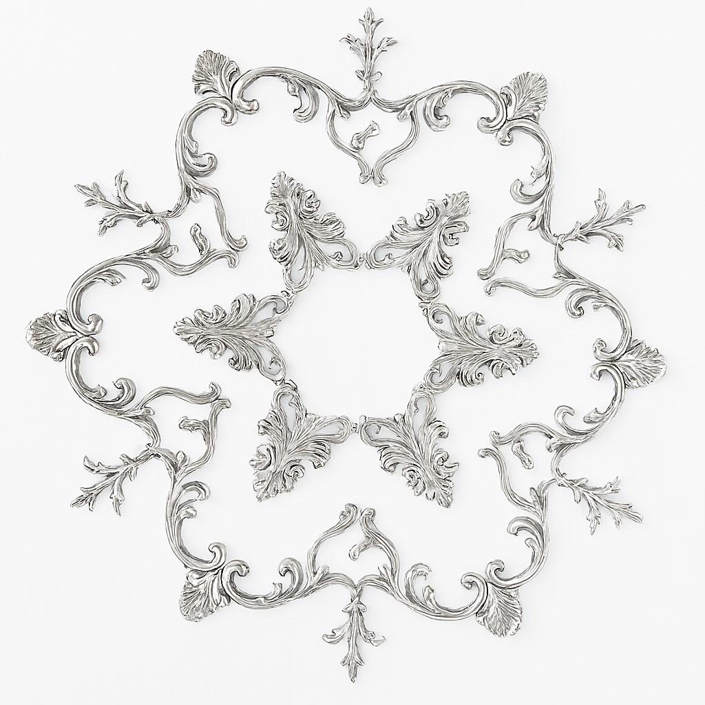 Розетка гипсовая наборная Р-12 (9685)