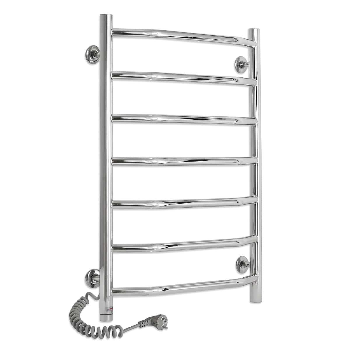 Полотенцесушитель электрический Laris Виктория П7 Э подключение слева 450х700 (73207074)