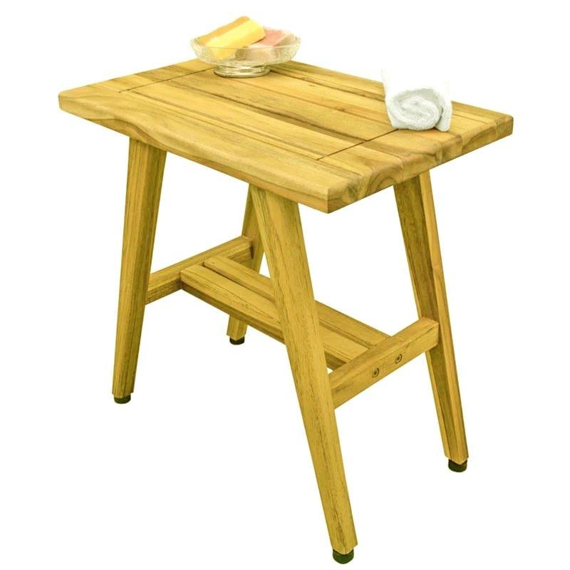 Табурет для ванной из дерева Бриджет Карри (ТВН-008603)