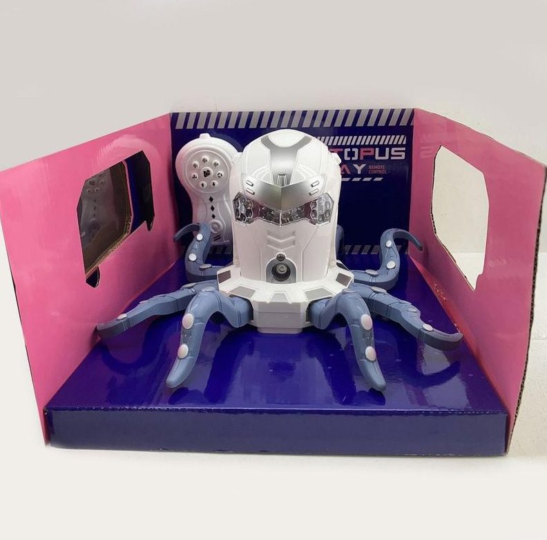 Іграшка Восьминіг на радіокеруванні звук/світло/дим 128A-34 - фото 5 Іграшка Восьминіг на радіокеруванні звук/світло/дим 128A-34 - фото 5