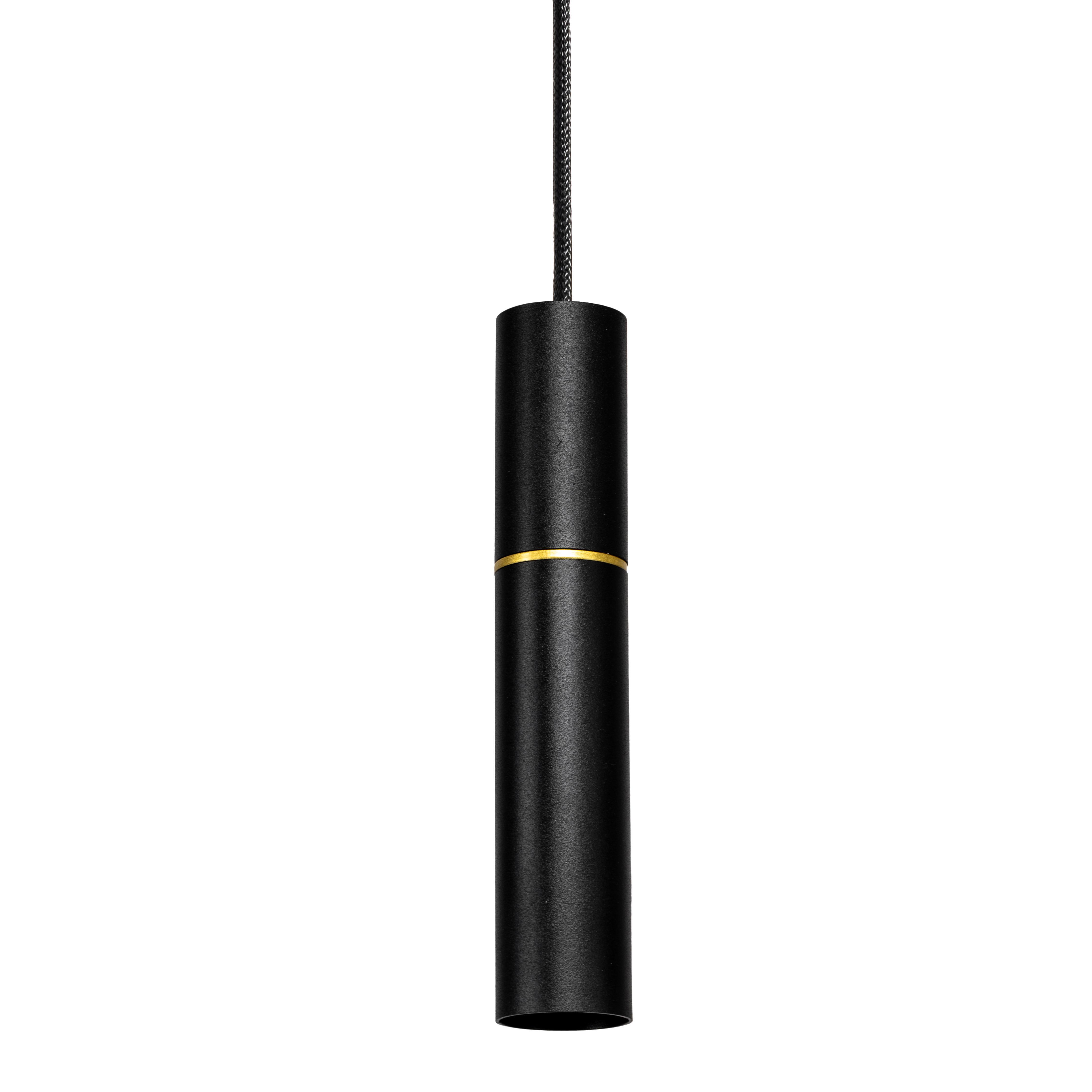 Светильник подвесной Атмолайт Split Е14 P40-220 Black/Gold