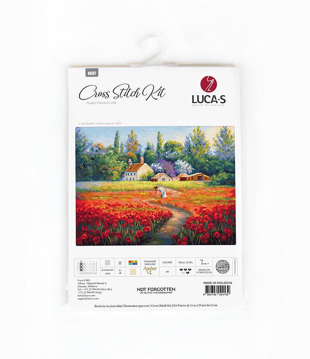 Набор для вышивания крестом Luca-S Незабываемое (B608) - фото 6