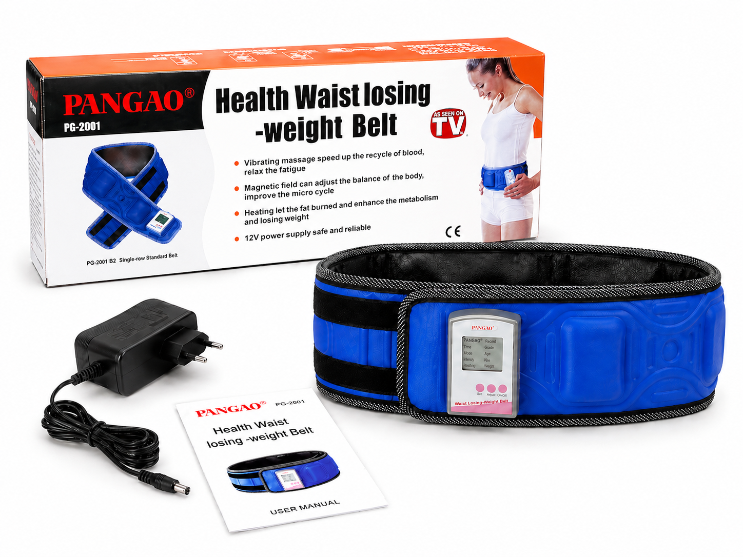 Масажер для попереку Waist Belt домашній (33162405)