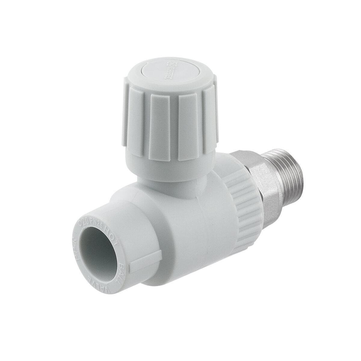 Кран радіаторний прямий PPR Raftec RSRV2001 20 мм 1/2" (SW-99505) - фото 3 Кран радіаторний прямий PPR Raftec RSRV2001 20 мм 1/2" (SW-99505) - фото 3