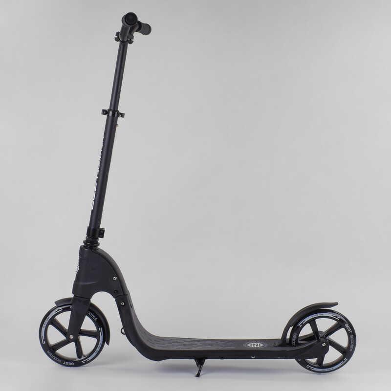 Самокат двухколесный Best Scooter 72378 Черный