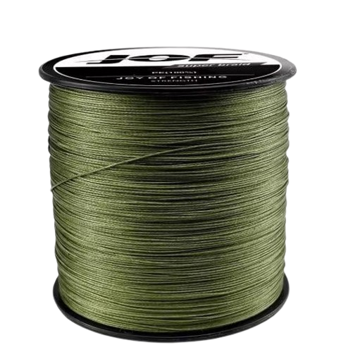 Нить плетеная JOF четырехжильный шнур для рыбалки 300 м 0,40 мм Хаки Нить плетеная JOF четырехжильный шнур для рыбалки 300 м 0,40 мм Хаки