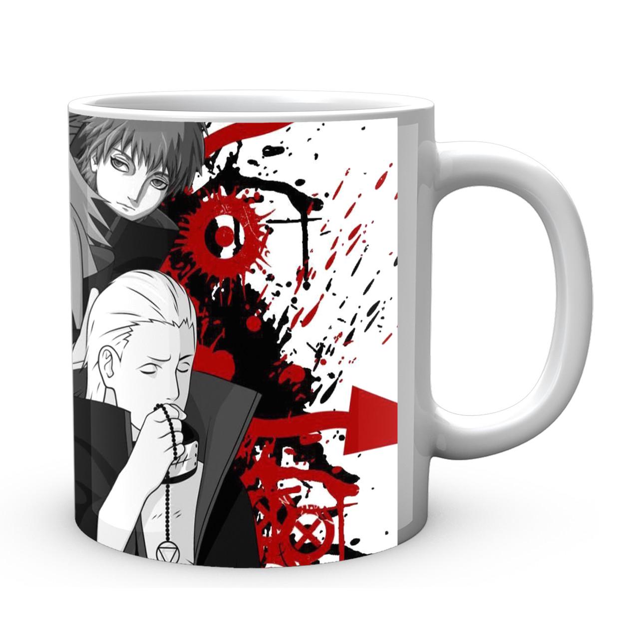 Чашка Gee! Naruto Антагонисты Акацуки Черно-белый NA.02.588