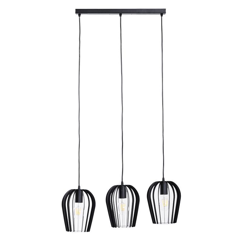 Люстра подвесная Atmolight ArtS6 С160-450-3 Черный с перламутром (1312)