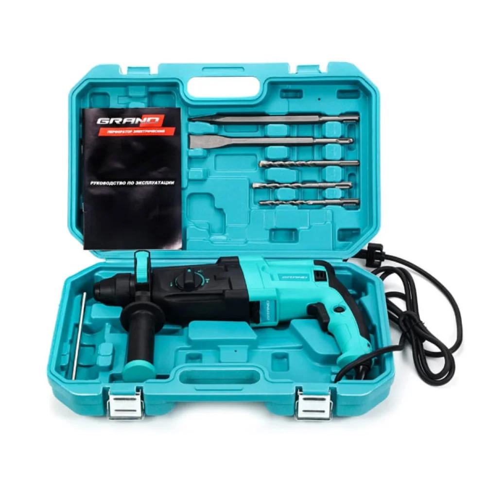 Электрический перфоратор Grand ПЭ-1500 - фото 2 Электрический перфоратор Grand ПЭ-1500 - фото 2