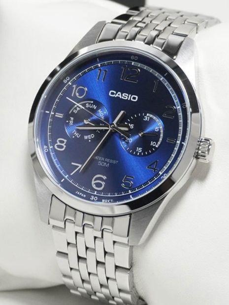 Наручные часы мужские Casio MTP-E340D-2A Timeless Collection Синий (2903906853)