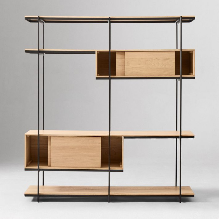 Cтеллаж EcoLoft IN-2297 в стиле лофт (25248010) Cтеллаж EcoLoft IN-2297 в стиле лофт (25248010)