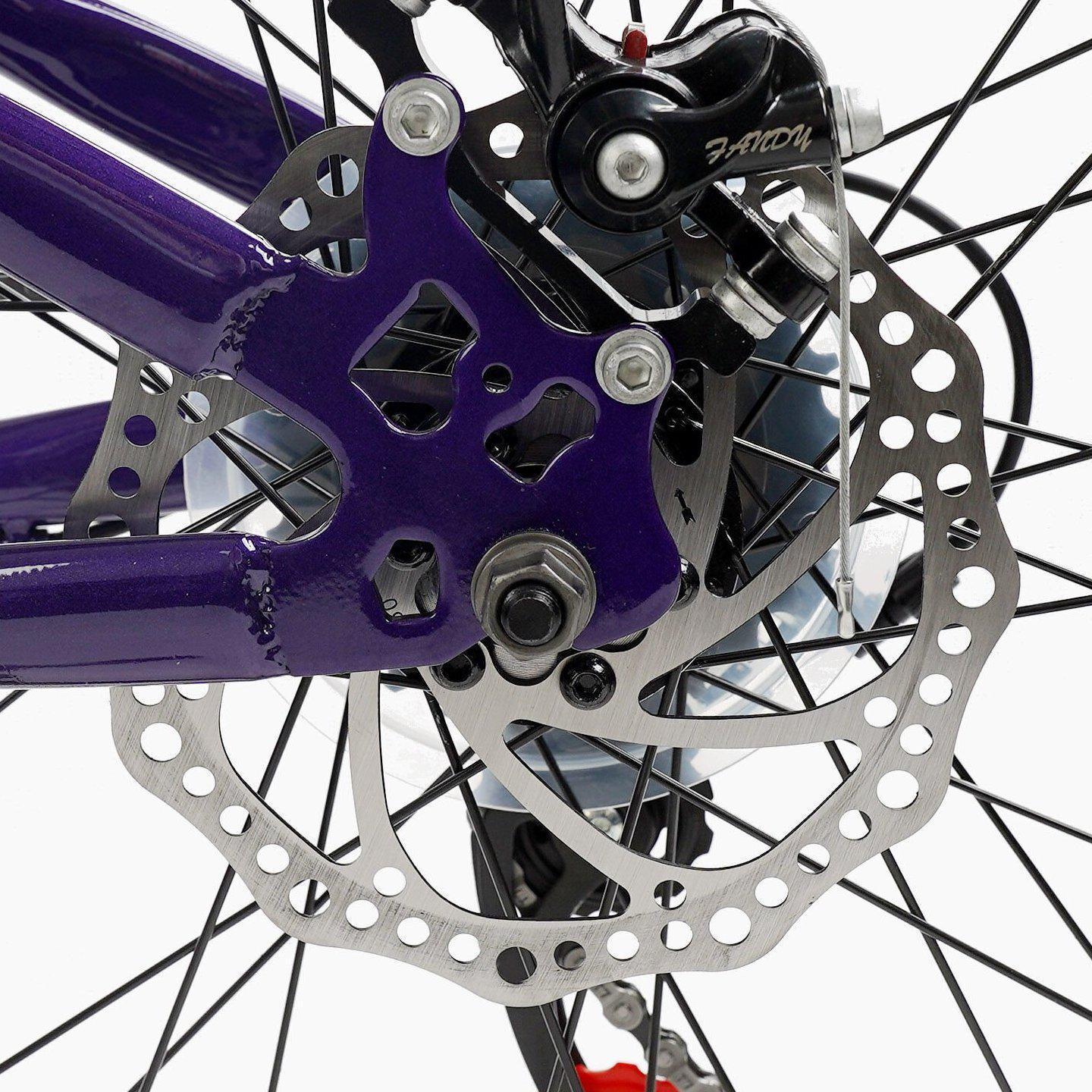 Велосипед горный Corso Global 26"/13" Фиолетовый (509998385) - фото 6