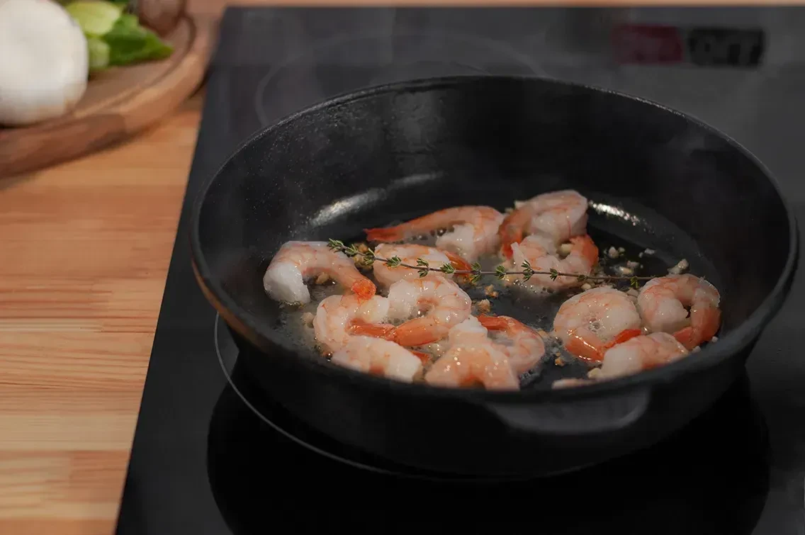 Жаровня чавунна BRIZOLL M2460U кругла з ручками (2662175529) - фото 3