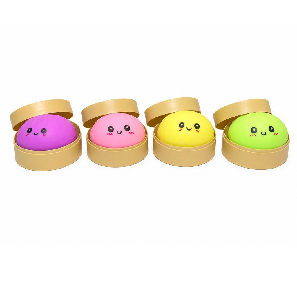 Сквіш BUN Squishy Dumpling Пельмень 8,5 см 1 шт. в асортименті (OX) Сквіш BUN Squishy Dumpling Пельмень 8,5 см 1 шт. в асортименті (OX)