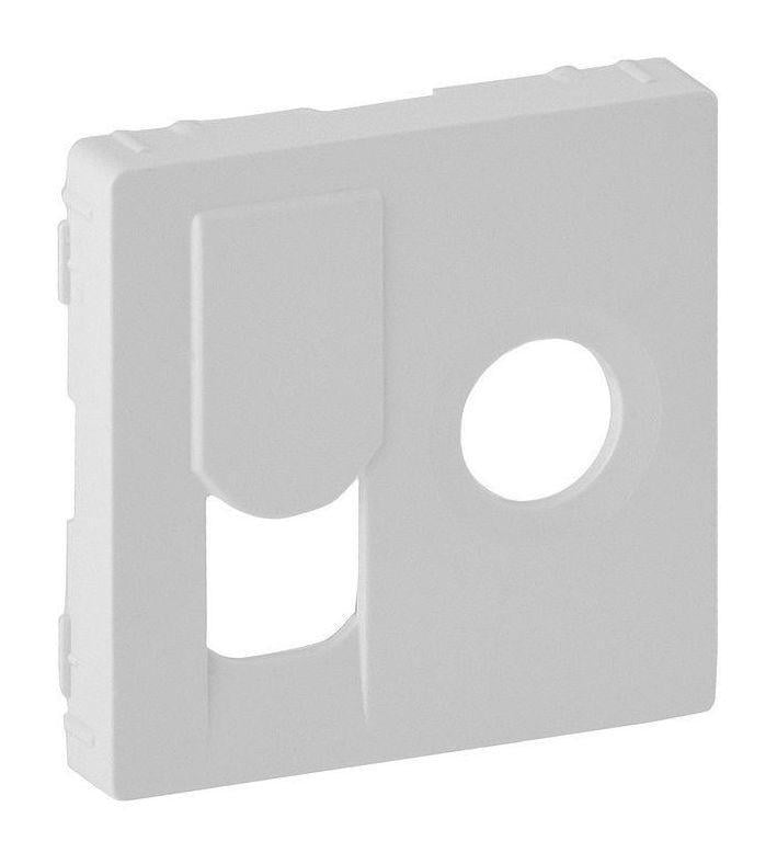 Панель розетки TV LeGrand Valena IN'Matic/Life TV+RJ Белый (ERC-754830)