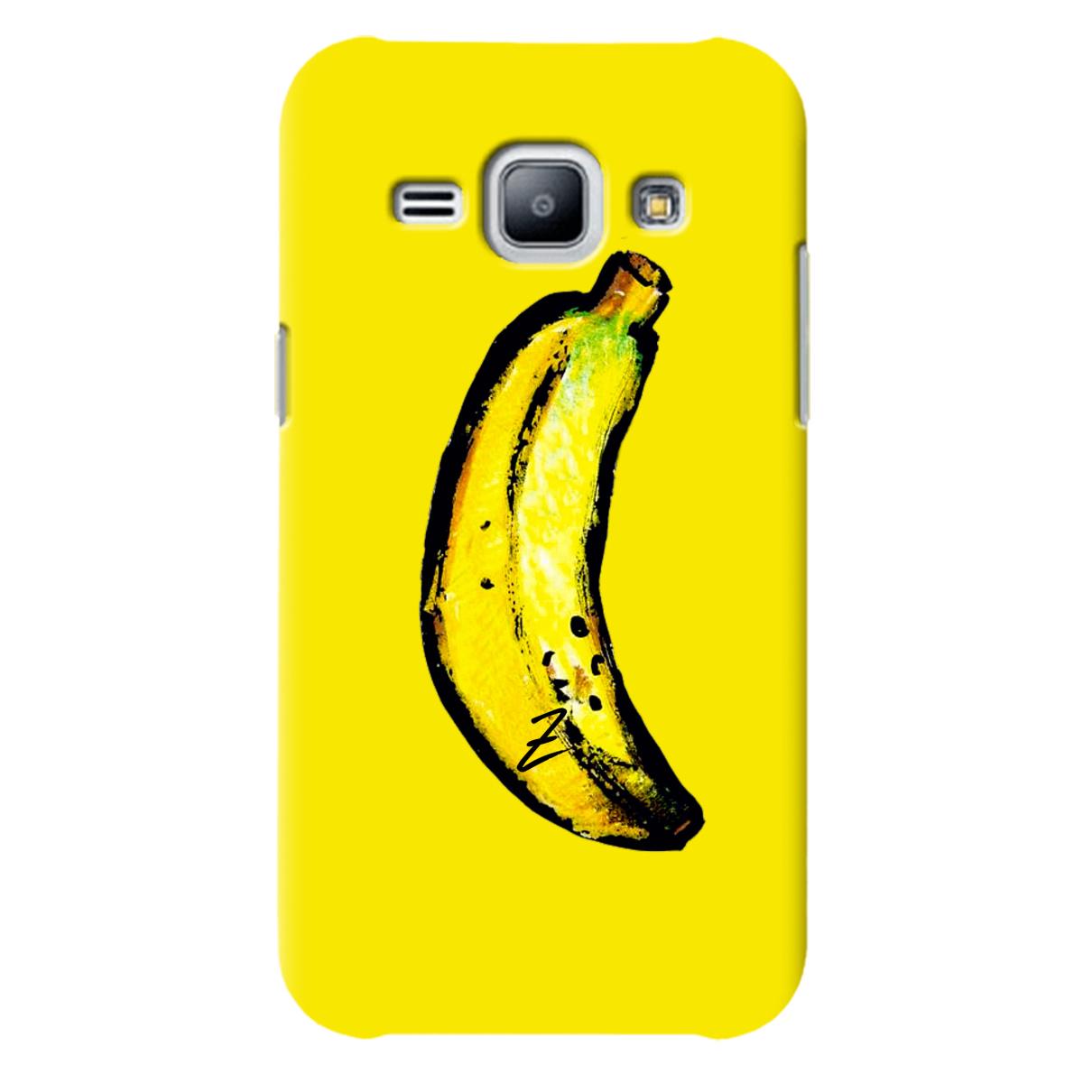 Силіконовий чохол Zorrov для Samsung Galaxy J1 Ace J110H - Banana (09330040085014721)