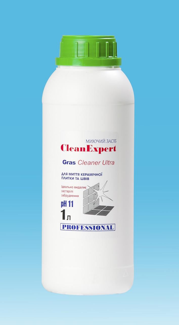 Засіб для глибокого чищення плитки і швів Cleanexpert Gras Cleaner Ultra 1 л