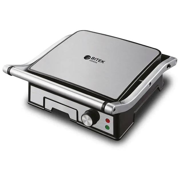 Гриль с терморегулятором Bitek BT-2687 3000Вт с ручкой настольный (25240842)