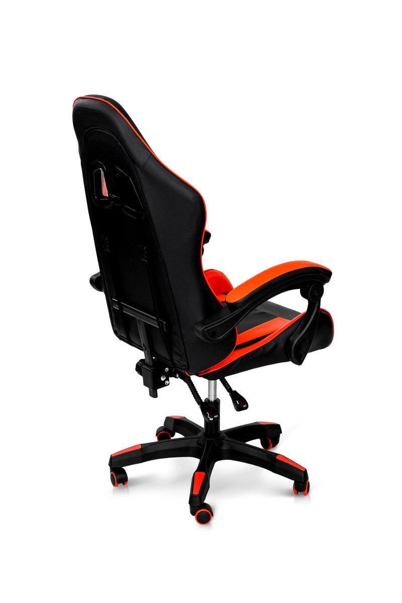 Стул офисный Слим Черный/Красный - фото 5 Стул офисный Слим Черный/Красный - фото 5