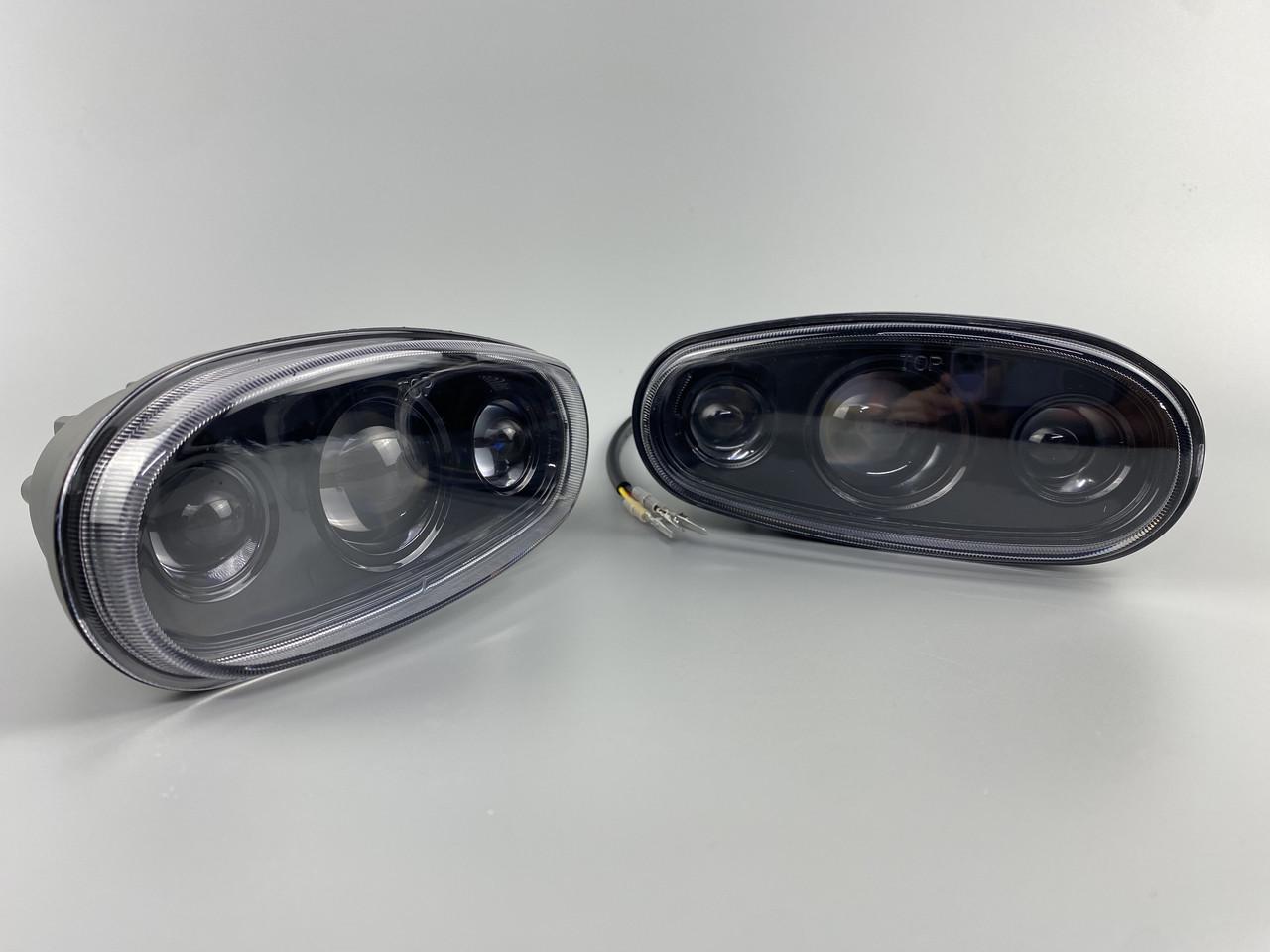 Комплект фар противотуманный Lanos led chip 1860 12В 5 диодов 2 шт. (2042730407)