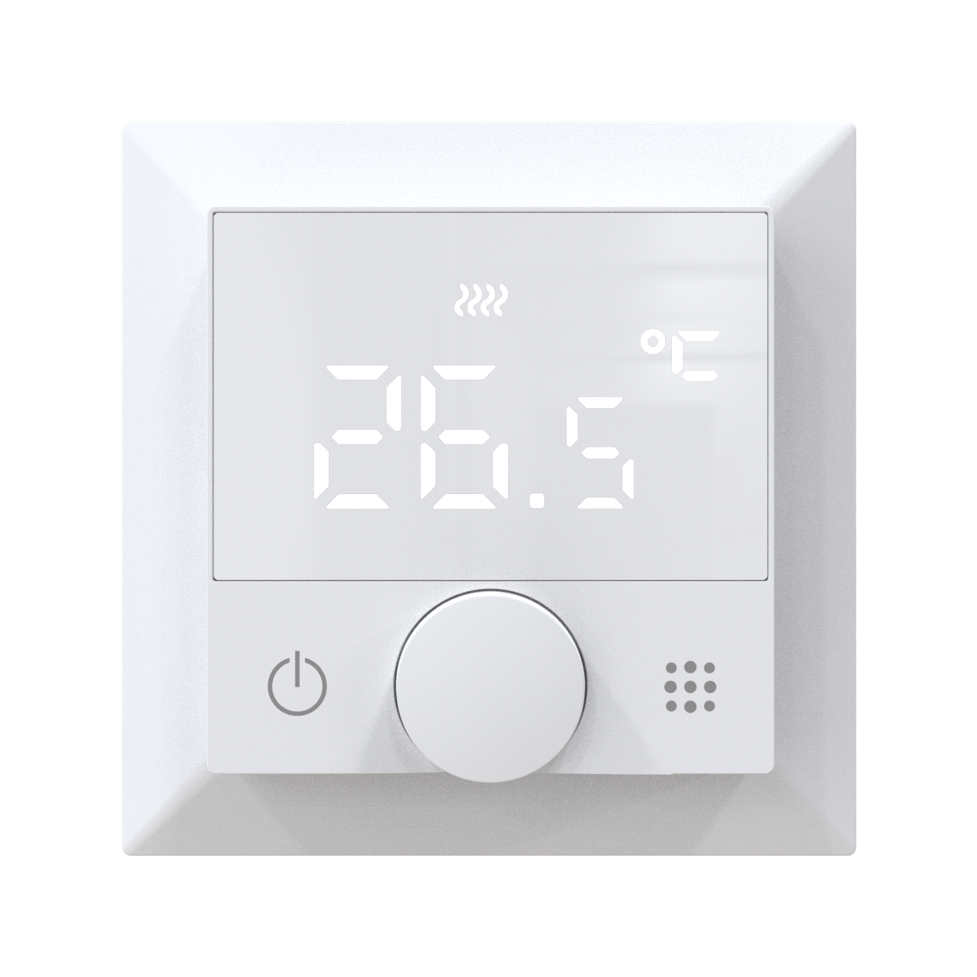 Терморегулятор сенсорный In-Therm PWT-510 с Wi-Fi White (15199233) - фото 3