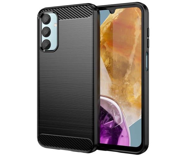 Чехол - накладка Polished Carbon для Samsung Galaxy M55 5G Черный Чехол - накладка Polished Carbon для Samsung Galaxy M55 5G Черный