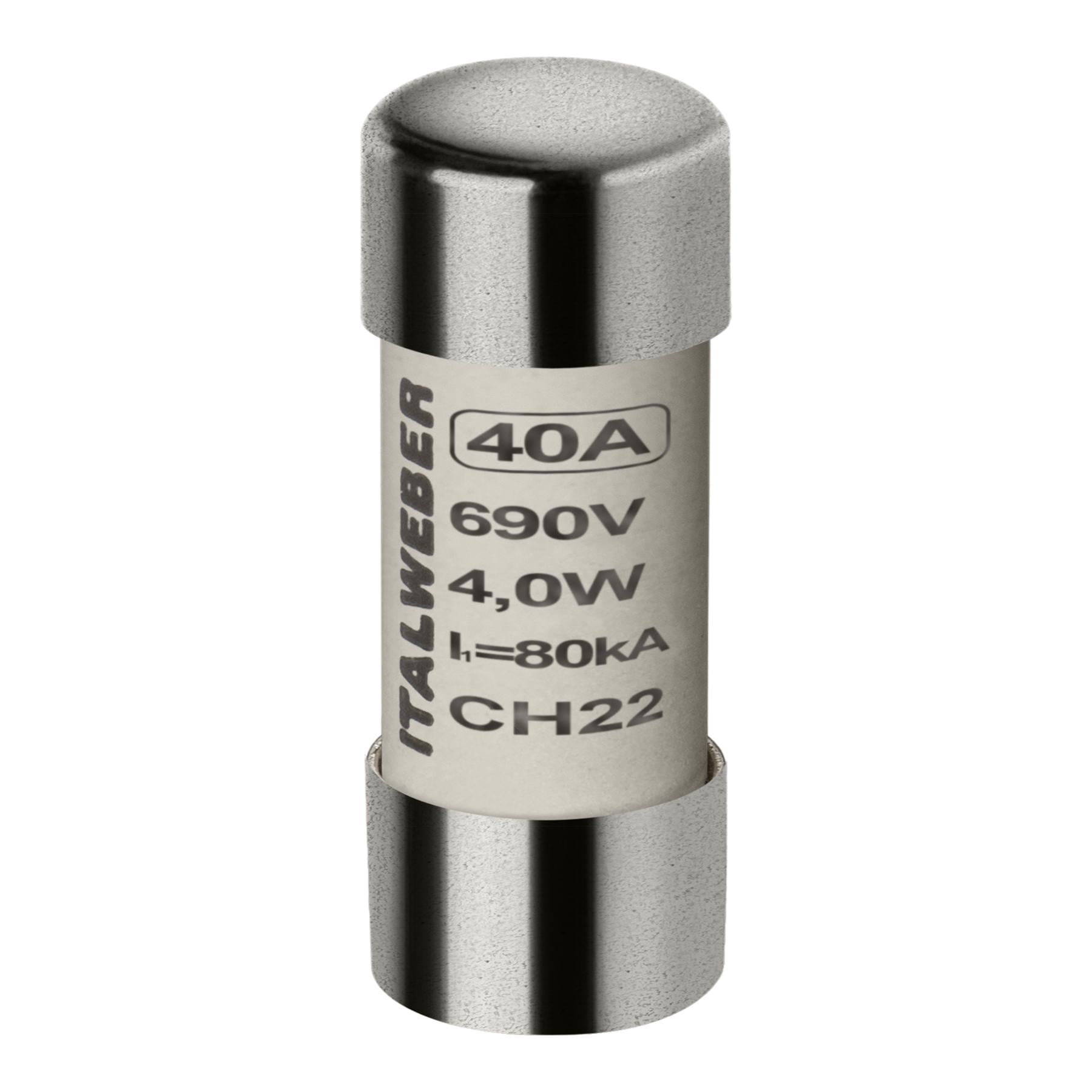 Предохранитель Italweber 22х58 40A gG CH22 690 В (1441040)