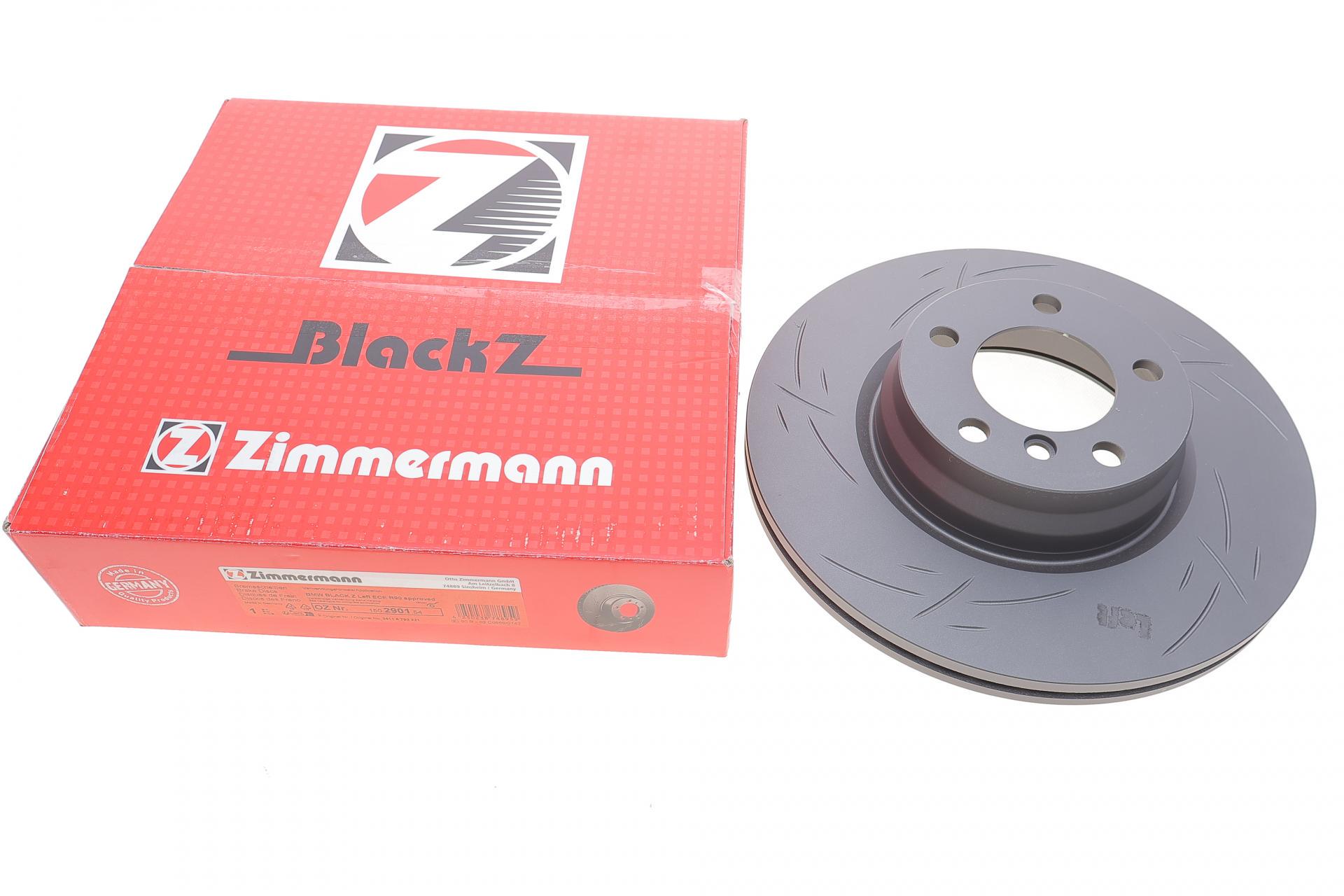 Диск тормозной передний ZIMMERMANN BMW 3 F30/F31 11- B47/N20/N47/N57 L 330x24 мм (150.2901.54 ZIMMERMANN)