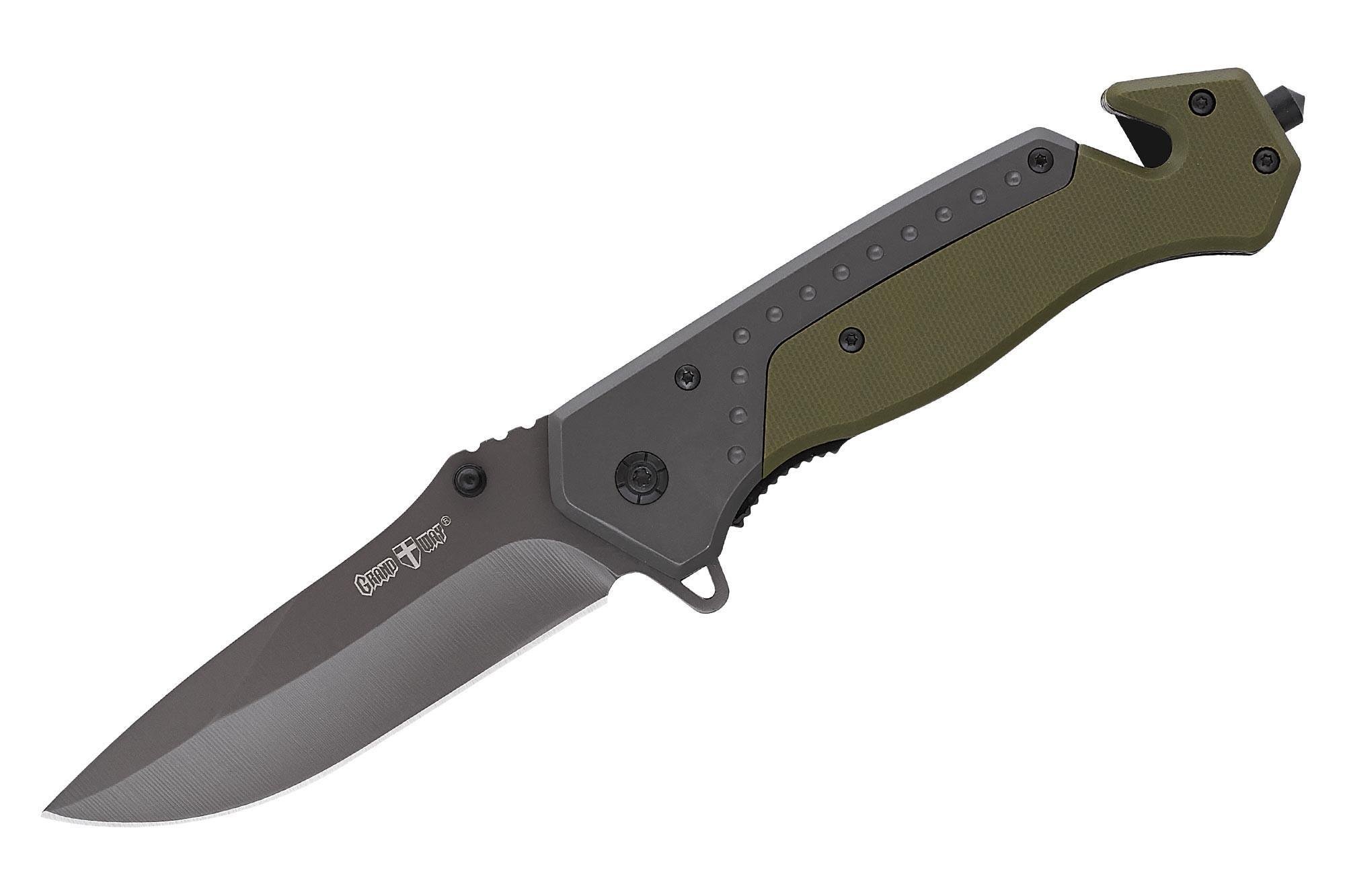 Ніж складаний Grand Way 190123 туристичний (190123) - фото 2 Ніж складаний Grand Way 190123 туристичний (190123) - фото 2