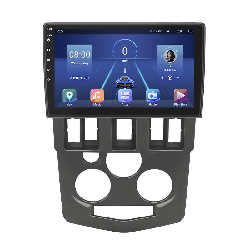 Автомагнитола штатная Lesko 4G/GPS/Wi-Fi для Renault Logan I 2004-2009 6/128Gb 9" (1683279204)