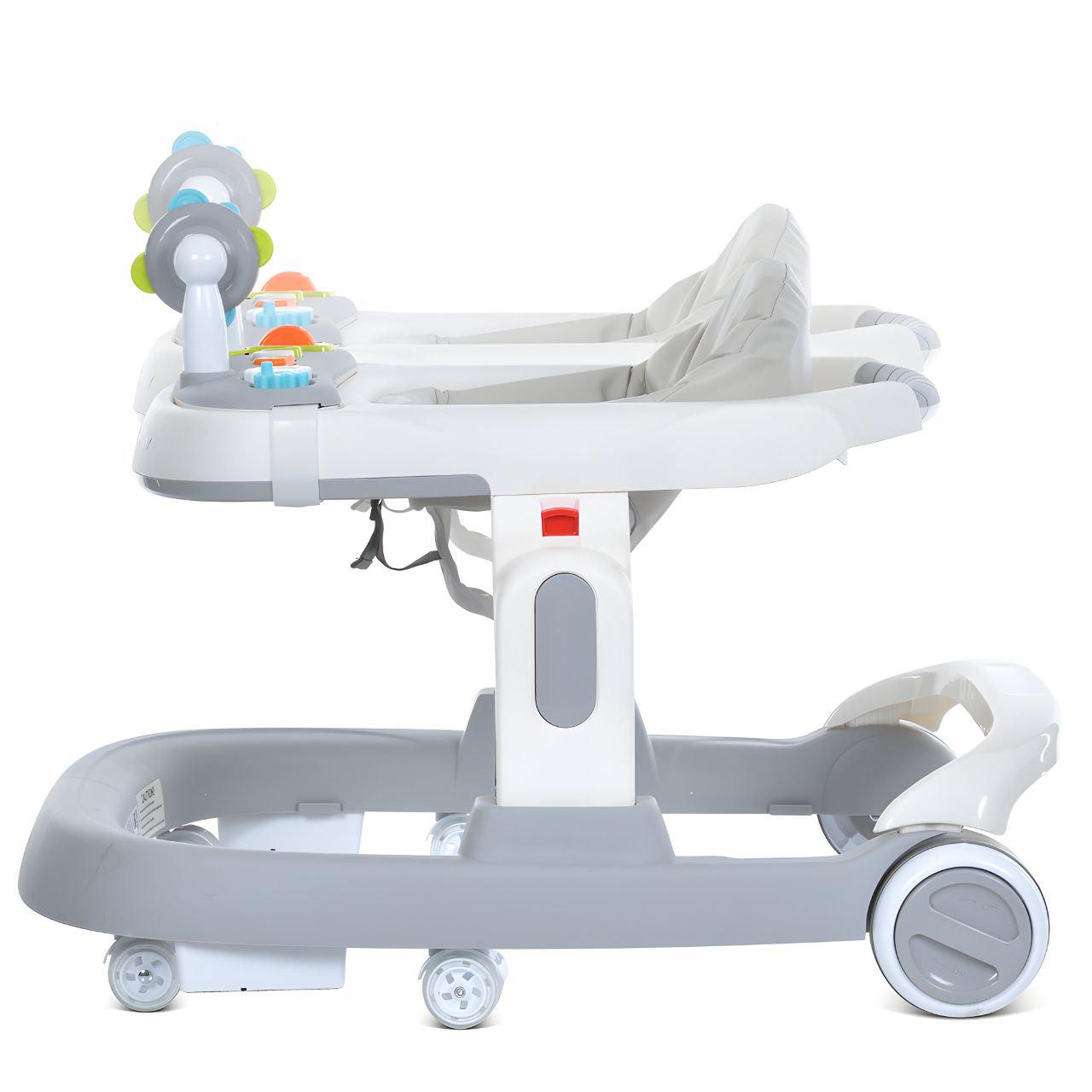 Ходунки Bambi M 5032L-11 три положения регулировки высоты/сьемная музыкальная панель (24278092) - фото 4