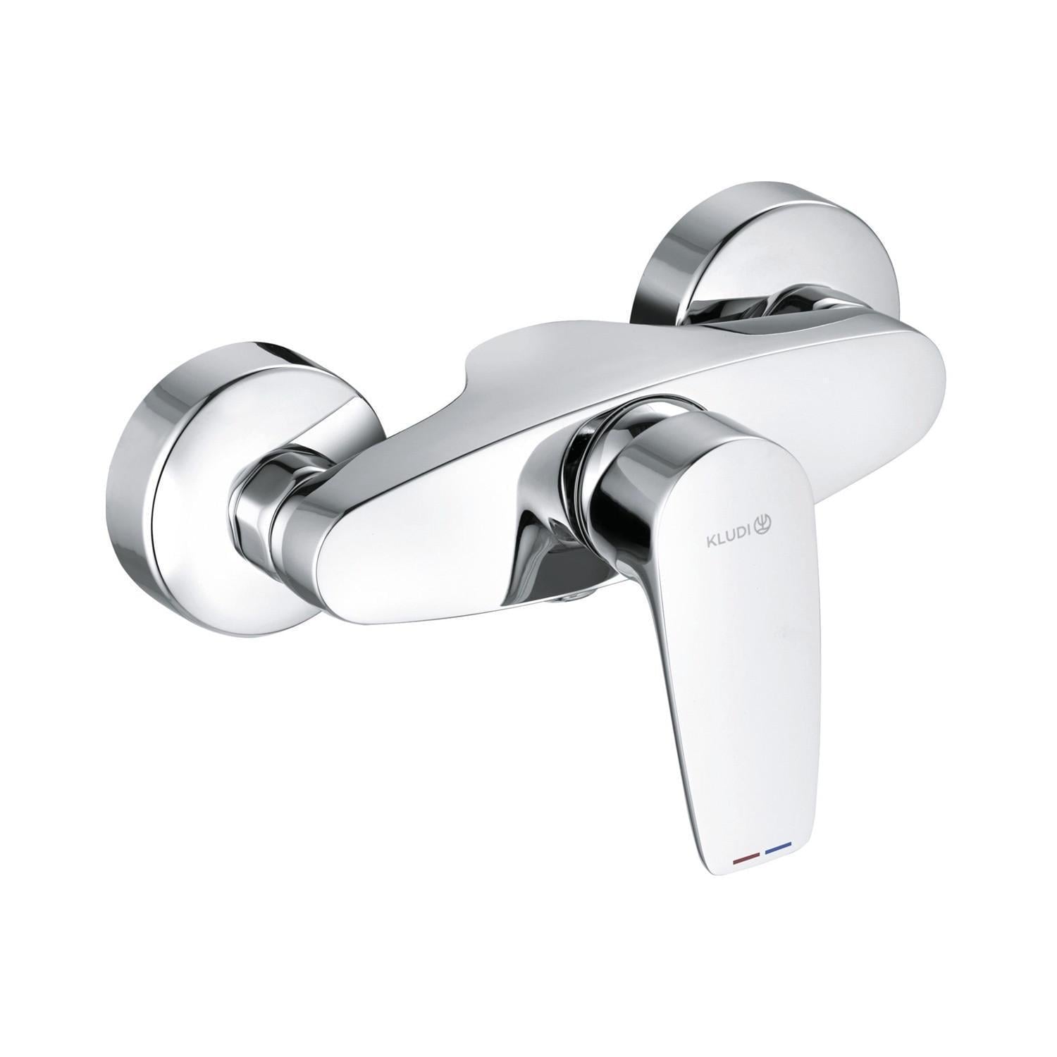 Смеситель для душа Kludi Pure&Solid однорычажный Хром (37460749) Смеситель для душа Kludi Pure&Solid однорычажный Хром (37460749)