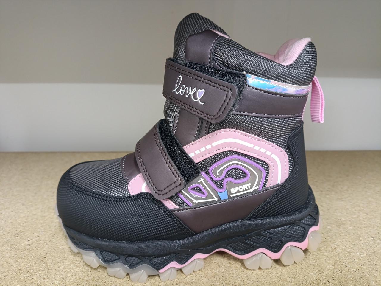 Ботинки для девочки зимние р. 30 (2843055553)