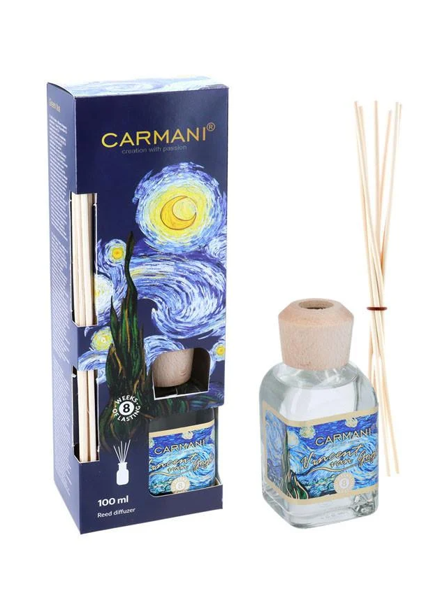Аромодифузор Carmani Ван Гог Зоряна ніч Зелений чай (457-6404)