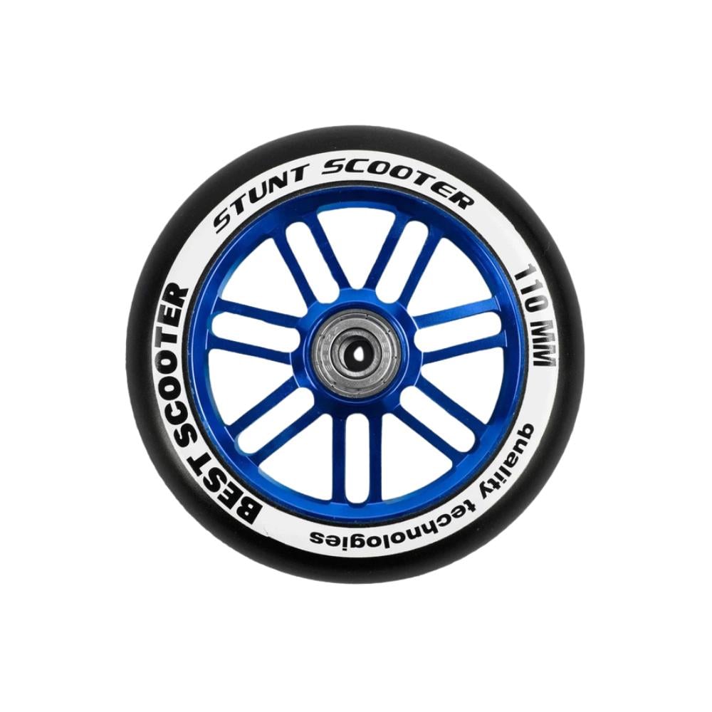 Колесо на трюковий самокат Best Scooter метал 110 мм Синій (VL-LZ012)
