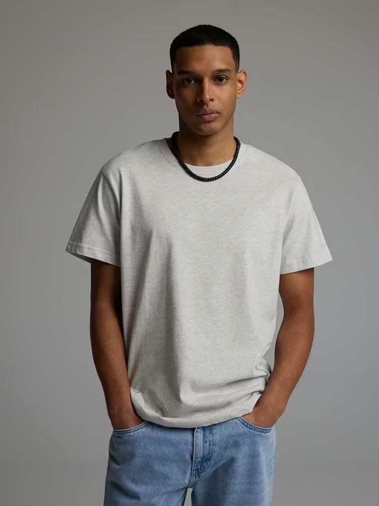 Футболка мужская Diverse CORE LOGOS 252 M Белый меланж (5905384108340)