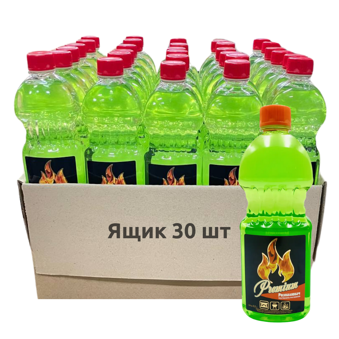 Разжигатель гелевый для костра TM PREMIUM 0,5 л 30 шт. Разжигатель гелевый для костра TM PREMIUM 0,5 л 30 шт.