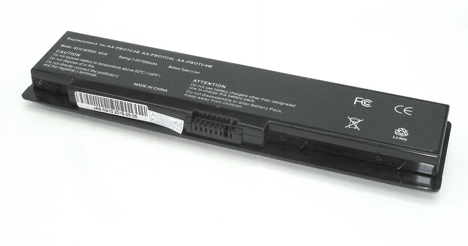Аккумулятор для ноутбука Samsung AA-PB0TC4B N310 7,4V 6600 mAh OEM Black