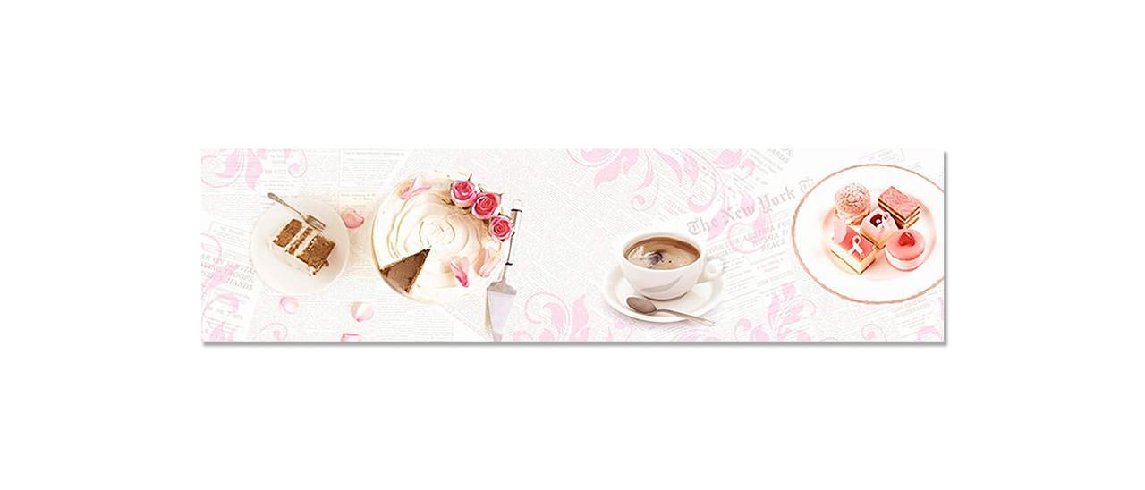 Наклейка виниловая на кухню Zatarga Утренние сладости 650х2500 мм (1271805800)