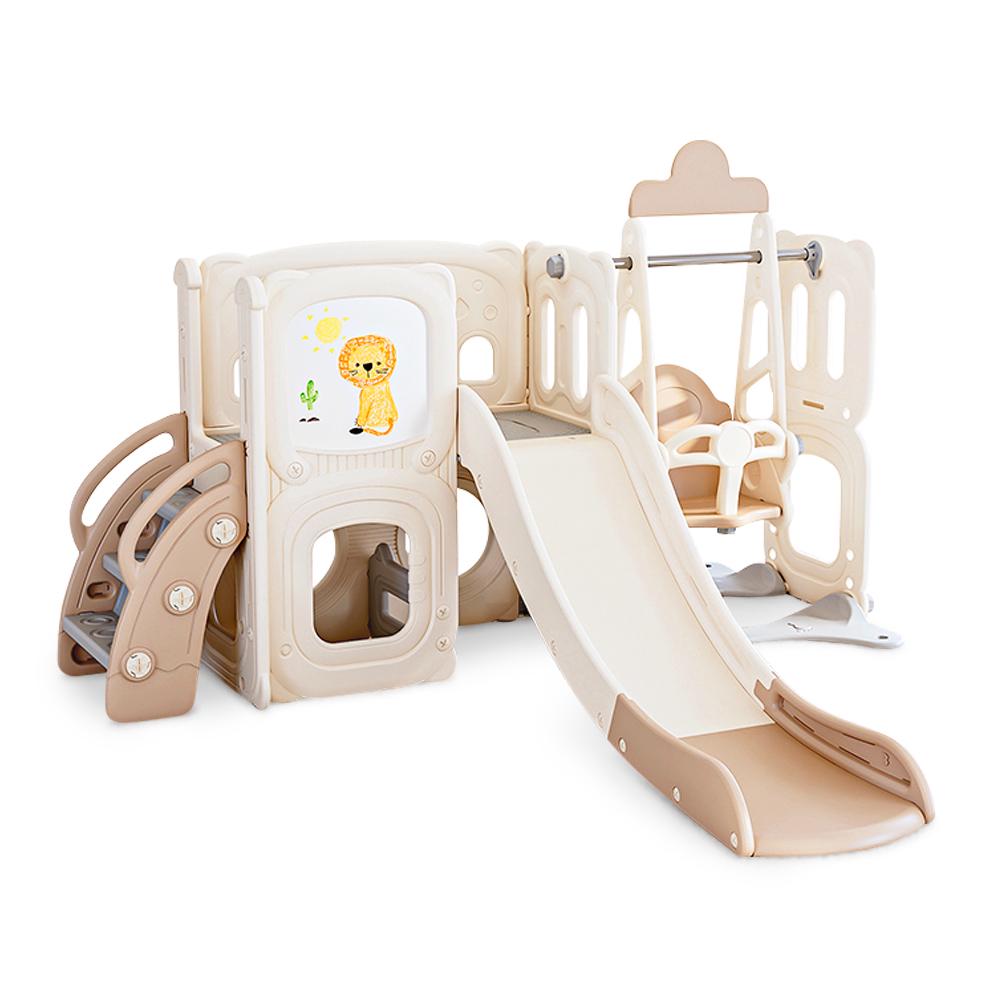 Детский игровой комплекс Mealux Castle White/Brown (KD-B014 White/Brown)