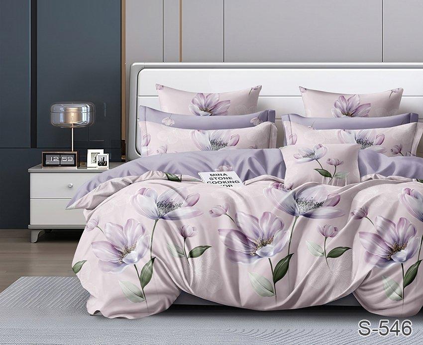 Комплект постельного белья TAGtekstil Сатин Премиум семейный наволочки 70x70 см (S546)