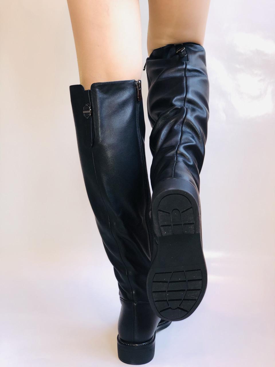 Ботфорти жіночі зимові Molka р. 37 24,0 см Чорний (2444) - фото 5 Ботфорти жіночі зимові Molka р. 37 24,0 см Чорний (2444) - фото 5