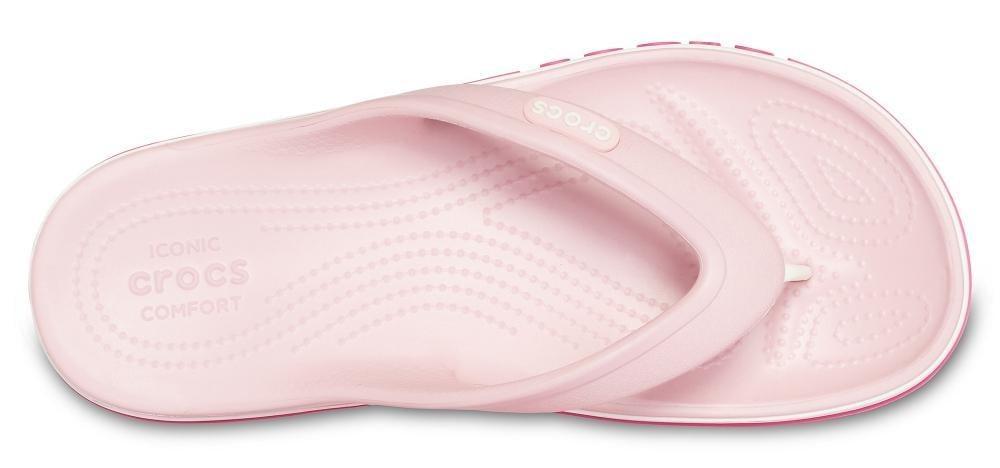 Вьетнамки Crocs Bayaband Flip M5W7 р. 37 24 см Petal Pink (205393) - фото 3 Вьетнамки Crocs Bayaband Flip M5W7 р. 37 24 см Petal Pink (205393) - фото 3