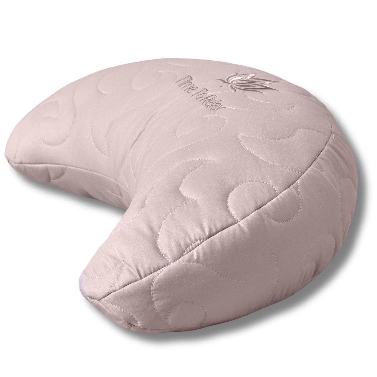 Подушка IDEIA Balance ергономічна з вишивкою 46х24х10 см Какао (26434026) Подушка IDEIA Balance ергономічна з вишивкою 46х24х10 см Какао (26434026)