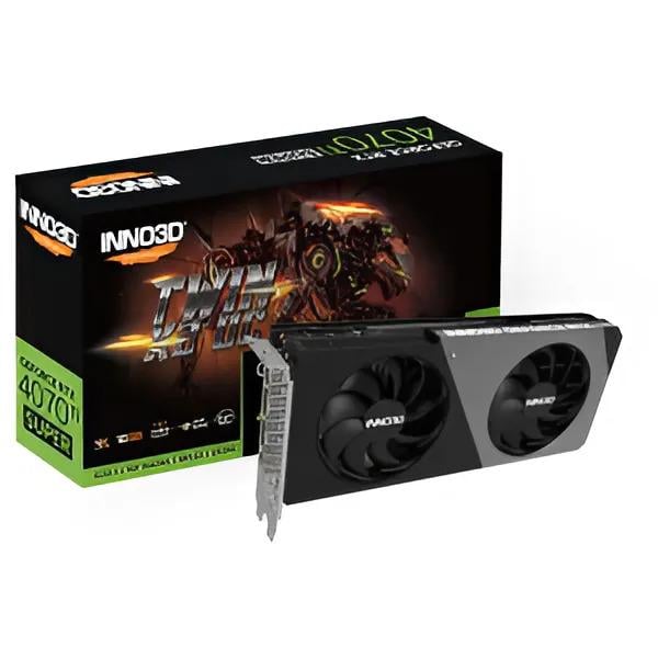 Видеокарта Inno3D GeForce RTX 4070 Ti SUPER TWIN X2 OC 16 Гб GDDR6X 256-bit 2340 МГц ATX (N407TS2-166XX-186156N) - фото 2 Видеокарта Inno3D GeForce RTX 4070 Ti SUPER TWIN X2 OC 16 Гб GDDR6X 256-bit 2340 МГц ATX (N407TS2-166XX-186156N) - фото 2