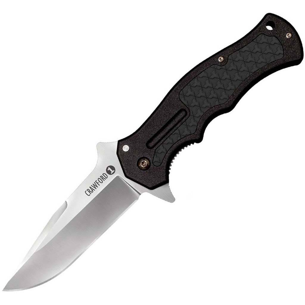 Ніж складаний Cold Steel Crawford Model 1 215 мм Black (CS-20MWCB)