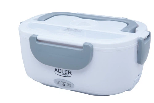 Ланч-бокс з підігрівом Adler AD 4474 Grey електричний 2 відділення 1,1 л до 50°C 230 В (34375155)
