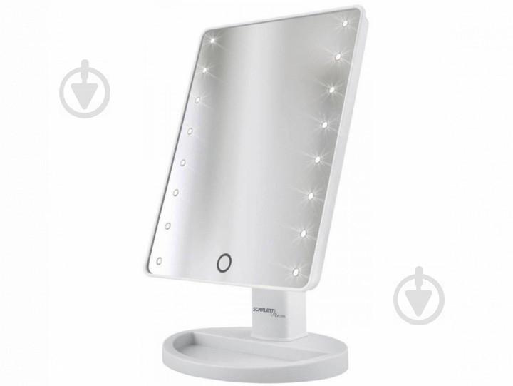 Зеркало для макияжа Smart Touch 16 LED Mirror с подсветкой Белый (258571)