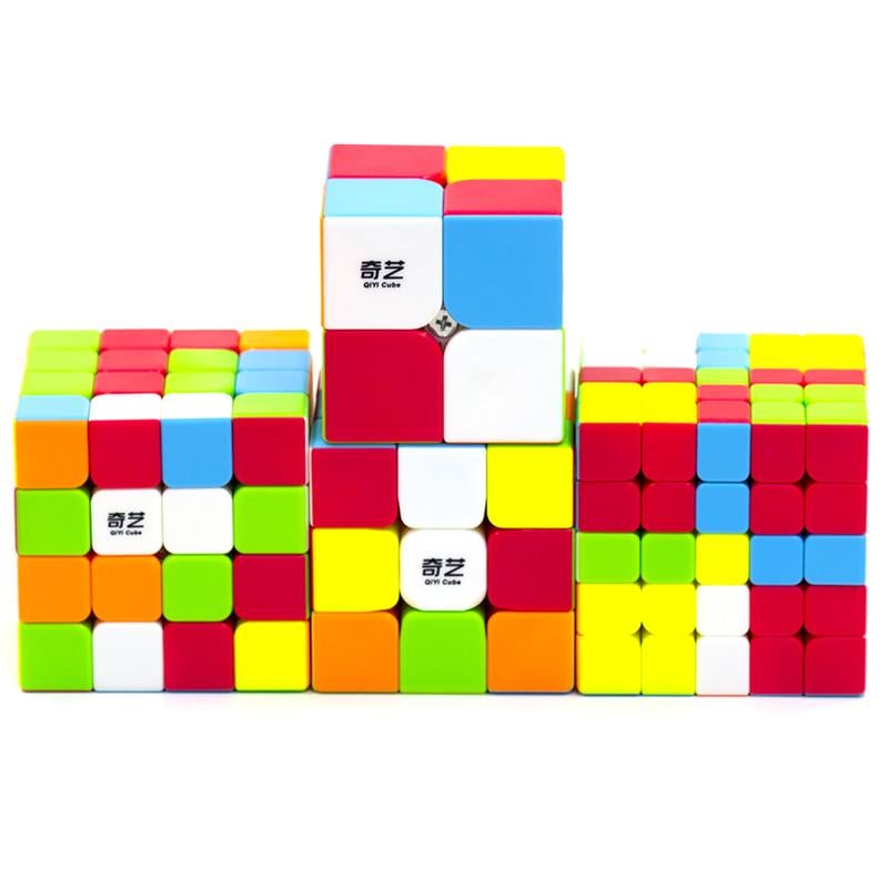 Подарочный набор кубиков QiYi Luxurious Set №2 2х2/5х5 без наклеек (100176) - фото 4 Подарочный набор кубиков QiYi Luxurious Set №2 2х2/5х5 без наклеек (100176) - фото 4