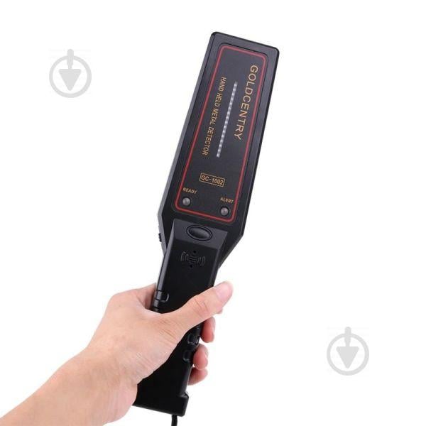 Ручной металлодетектор Goldcentry GC-1002 Черный (100191)